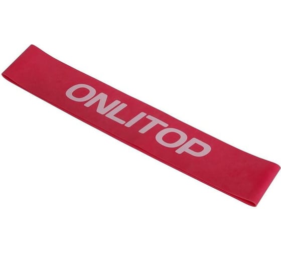 Фитнес-резинка ONLITOP 30х5х1.4 см, нагрузка 25 кг 5465081