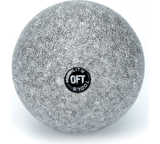 Массажный одинарный шар Original FitTools 8 см, серый FT-EPP-8SB 1