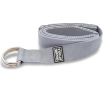 Ремешок для йоги Original FitTools 243 см, серый FT-YSTP-GREY