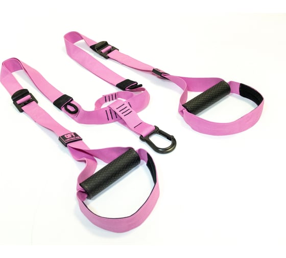 Профессиональный набор петель Original FitTools для функционального тренинга FT-TSG-PINK