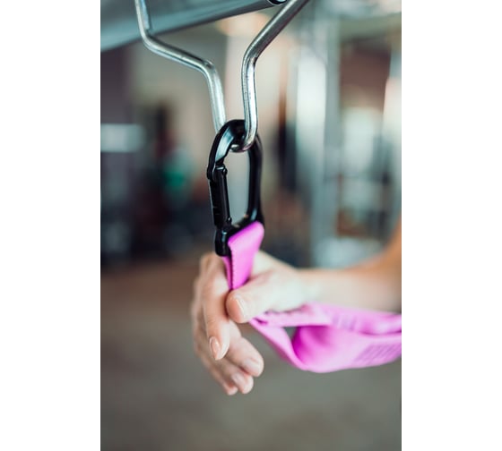 Профессиональный набор петель Original FitTools для функционального тренинга FT-TSG-PINK