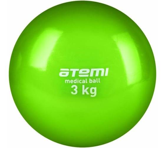 Медбол ATEMI ATB03, 3 кг 00000106853 1