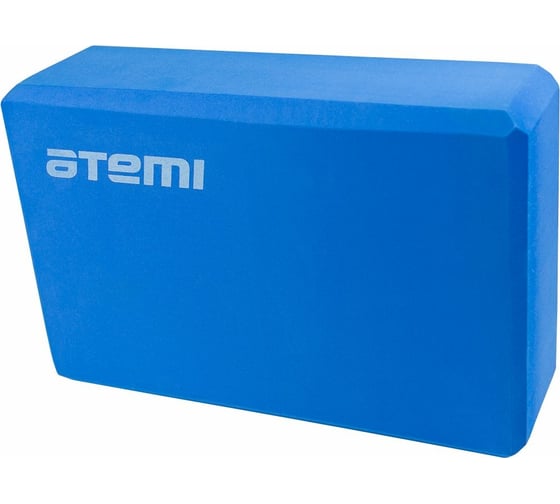 Блок для йоги ATEMI AYB01BE, 225х145х75, голубой 00000106826