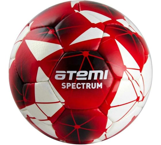 Футбольный мяч ATEMI SPECTRUM, PU, белый/красный, р.3 00-00000676 1