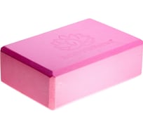 Блок для йоги BODYFORM розовый BF-YB02/Pink