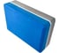 Блок для йоги BODYFORM синий/серый BF-YB04/BlueGrey 1