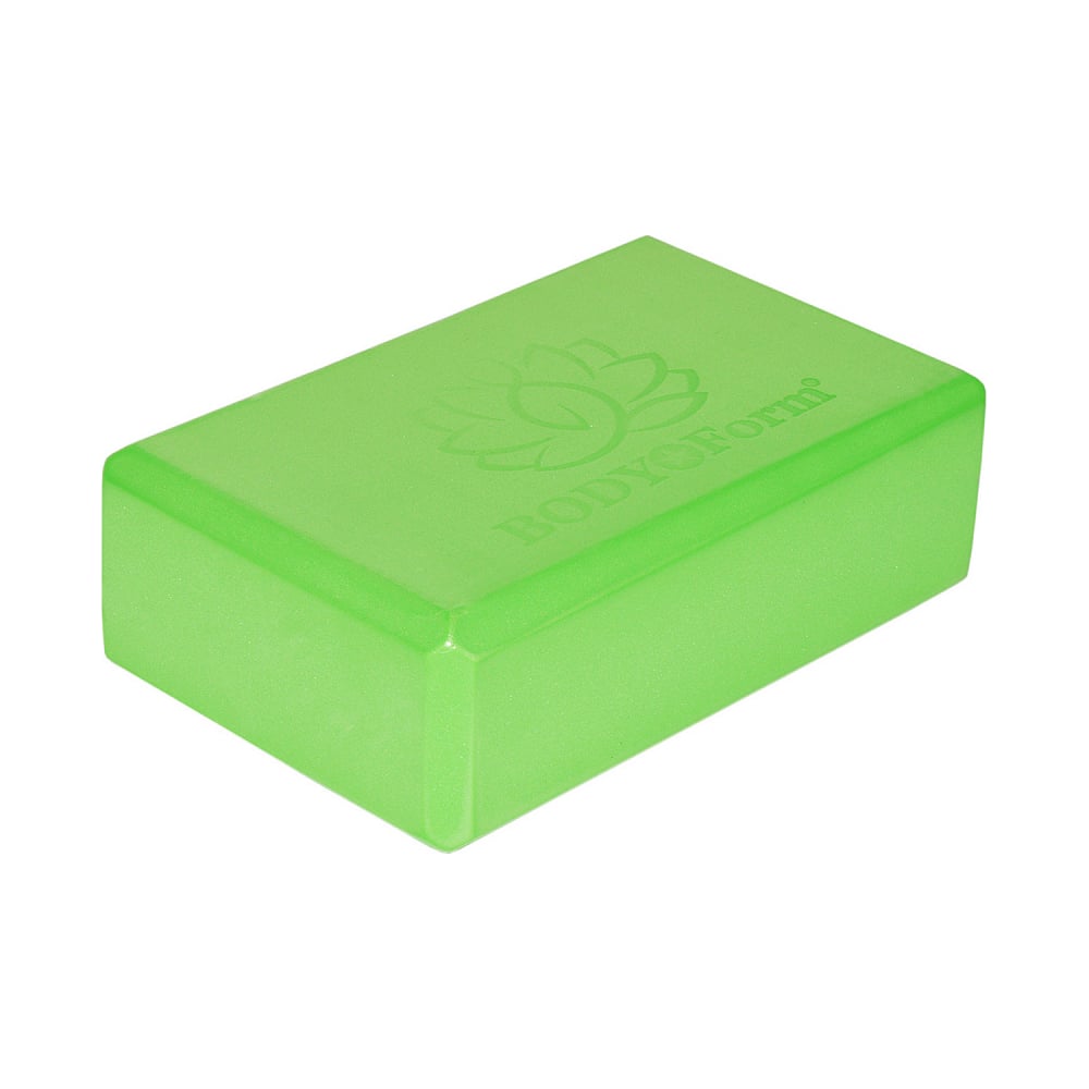 Блок для йоги BODYFORM зеленый BF-YB02/Green - выгодная цена, отзывы ...