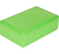 Блок для йоги BODYFORM зеленый BF-YB02/Green