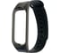 Ремешок для фитнес-браслета Luazon Mi Band 3/4, корпус металл, черный 4780577 1