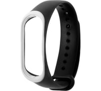 Ремешок для фитнес-браслета Luazon Mi Band 3/4, черно-белый 4780565