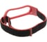 Ремешок для фитнес-браслета Luazon Mi Band 3/4, нейлоновый ремешок, черно/красный 4780576 3
