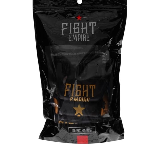 Тренировочные перчатки FIGHT EMPIRE ММА размер L 4153980