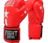 Боксерские перчатки FIGHT EMPIRE 14 унций, цвет красный 4153920
