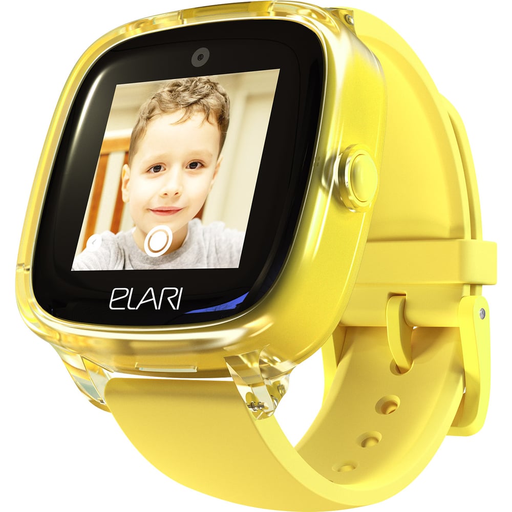 Детские часы ELARI KidPhone-4 Fresh желтый ELKP4FYLW - выгодная цена,  отзывы, характеристики, фото - купить в Москве и РФ