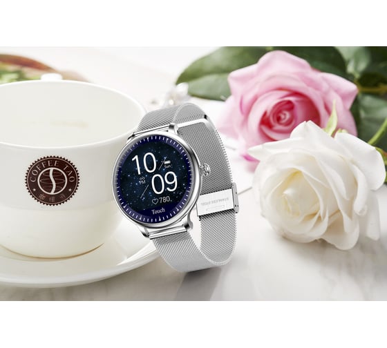 Женский фитнес-браслет ZDK Vibe H15 Silver NY12silver