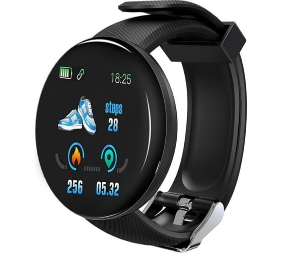 Фитнес-браслет ZDK Action Blood Pressure 78 Black D18black 1