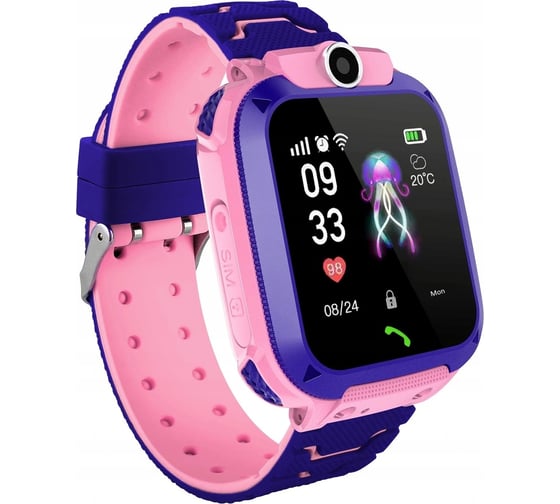 Детские умные смарт-часы ZDK Q2021 Pink Q12rose