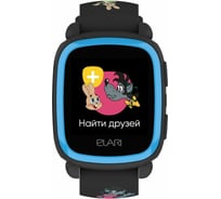 Детские часы ELARI KidPhone Ну погоди черный ELKP-NPBLK/BLU