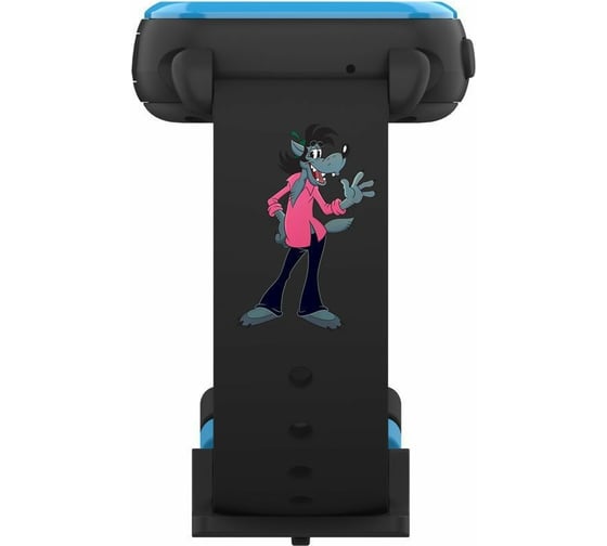 Детские часы ELARI KidPhone Ну погоди черный ELKP-NPBLK/BLU