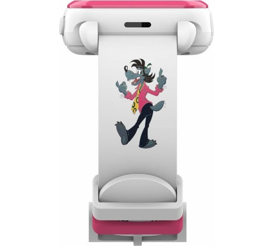 Детские часы ELARI KidPhone Ну погоди белый ELKP-NPWHT/PNK