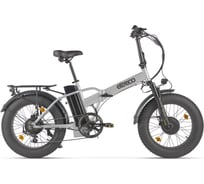 Электровелосипед BAD DUAL NEW серебристый матовый-3203 Eltreco 026169-3203