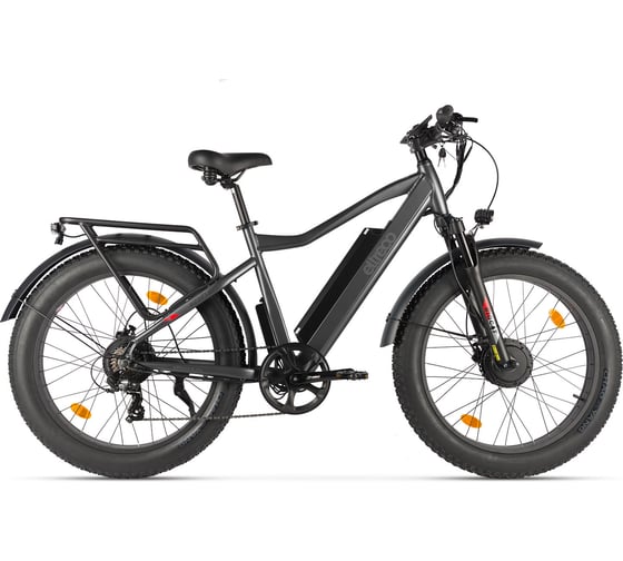 Электровелосипед BigCat Dual Next PRO Черный матовый-3181 Eltreco 026166-3181