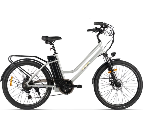 Электровелосипед Moon серебристый матовый-3155 Eltreco 026163-3155