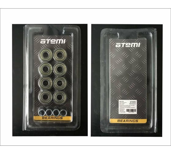 Набор подшипников ATEMI ABEC-7 chrome, ABS-17.04 00-00002294