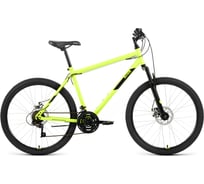 Велосипед ALTAIR MTB HT 26 2.0 D, 2022г, рост 19, ярко-зеленый/черный, RBK22AL26116