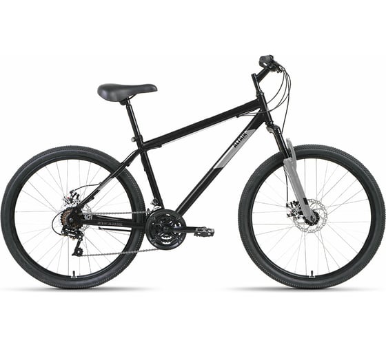 Велосипед ALTAIR MTB HT 26 2.0 D, 2022г, рост 19, черный/серый RBK22AL26113 1