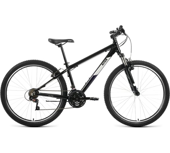Велосипед ALTAIR AL 27.5 V 2022г, рост 15, черный/серебристый, RBK22AL27200 1