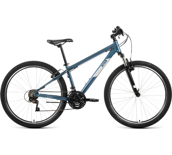 Велосипед ALTAIR AL 27.5 V 2022г, рост 19, темно-синий/серебристый, RBK22AL27216 1