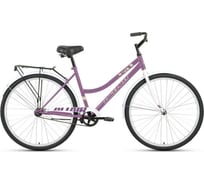 Велосипед ALTAIR CITY 28 low 2022г, рост 19, фиолетовый/белый, RBK22AL28026