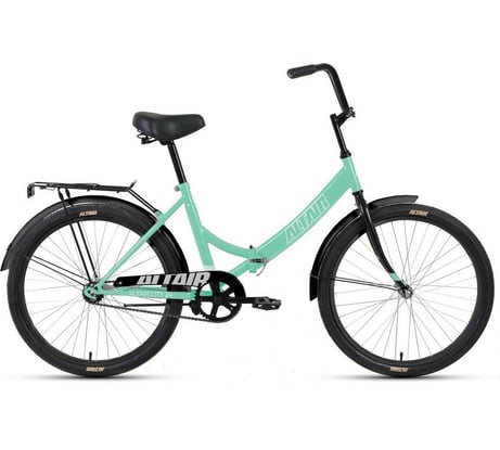 Велосипед ALTAIR CITY 24 2022г, рост 16, мятный/серый, RBK22AL24013