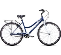 Велосипед ALTAIR CITY 28 low 3.0 2022г, рост 19, темно-синий/белый, RBK22AL28028
