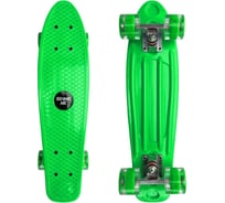 Скейт Street Hit Cruiser Board Зеленый со светящимися колесами A009-25