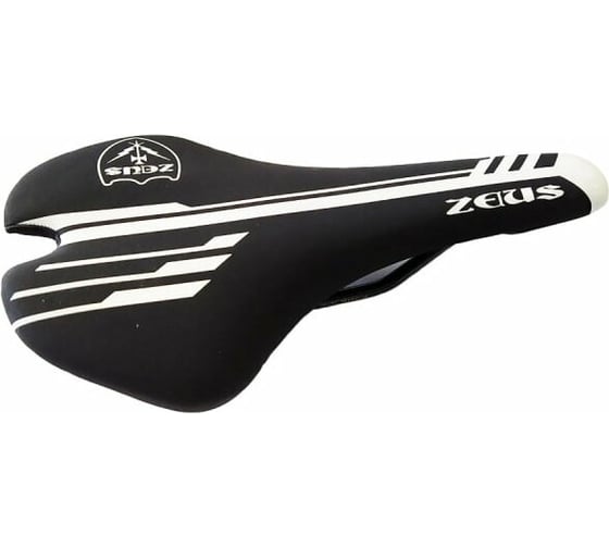 Седло ZEUS Z-1013 MTB Sport 278x140 мм, черно-белое, 290 гр H000017589 1