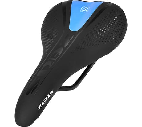 Седло ZEUS 1040 MTB Sport черный/синий H000014472