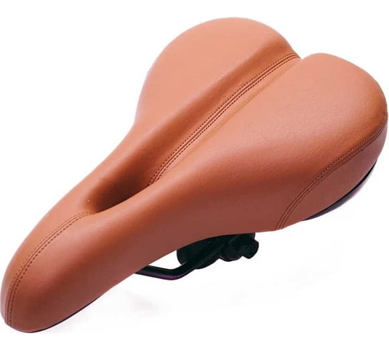 Седло JOY KIE DS-2498 MTB 260х160 мм, 600 гр, коричневый H000017450