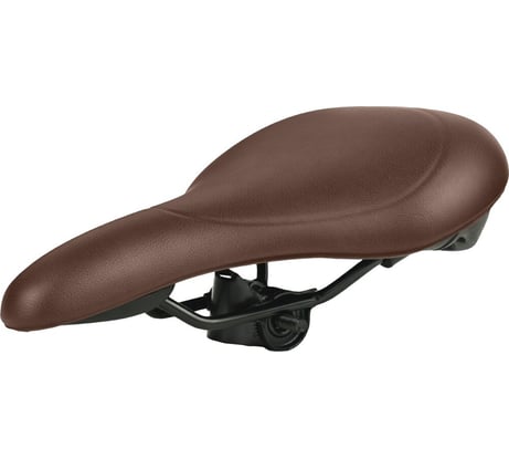 Седло JOY KIE KS-9040 MTB 260х200 мм, 450 гр, коричневое H000017451