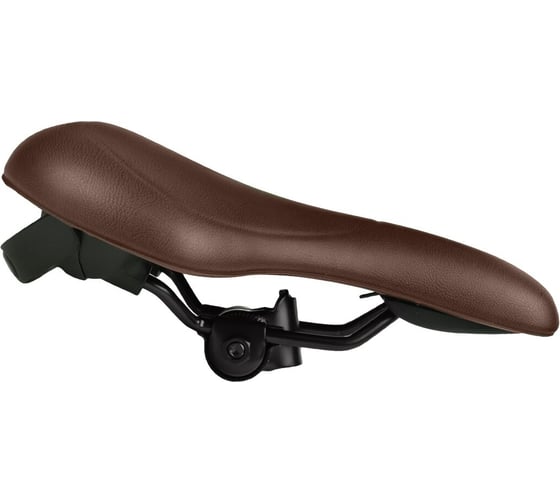 Седло JOY KIE KS-9040 MTB 260х200 мм, 450 гр, коричневое H000017451