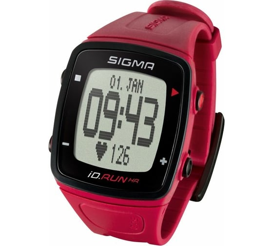 Спортивные часы-пульсометр SIGMA iD.RUN HR rougee 24920 H000010753