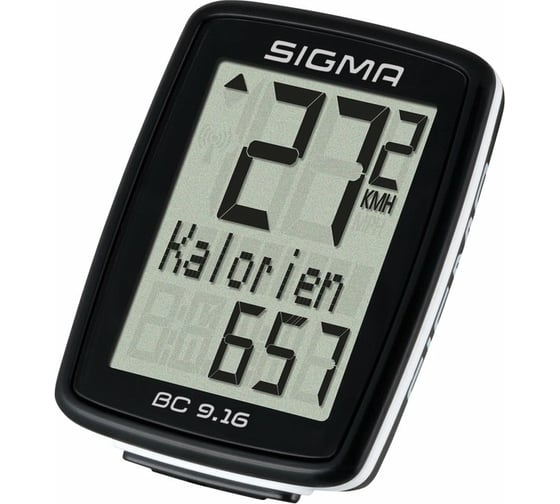Велокомпьютер SIGMA BC 9.16 11 функций, черный 09160 H000007491