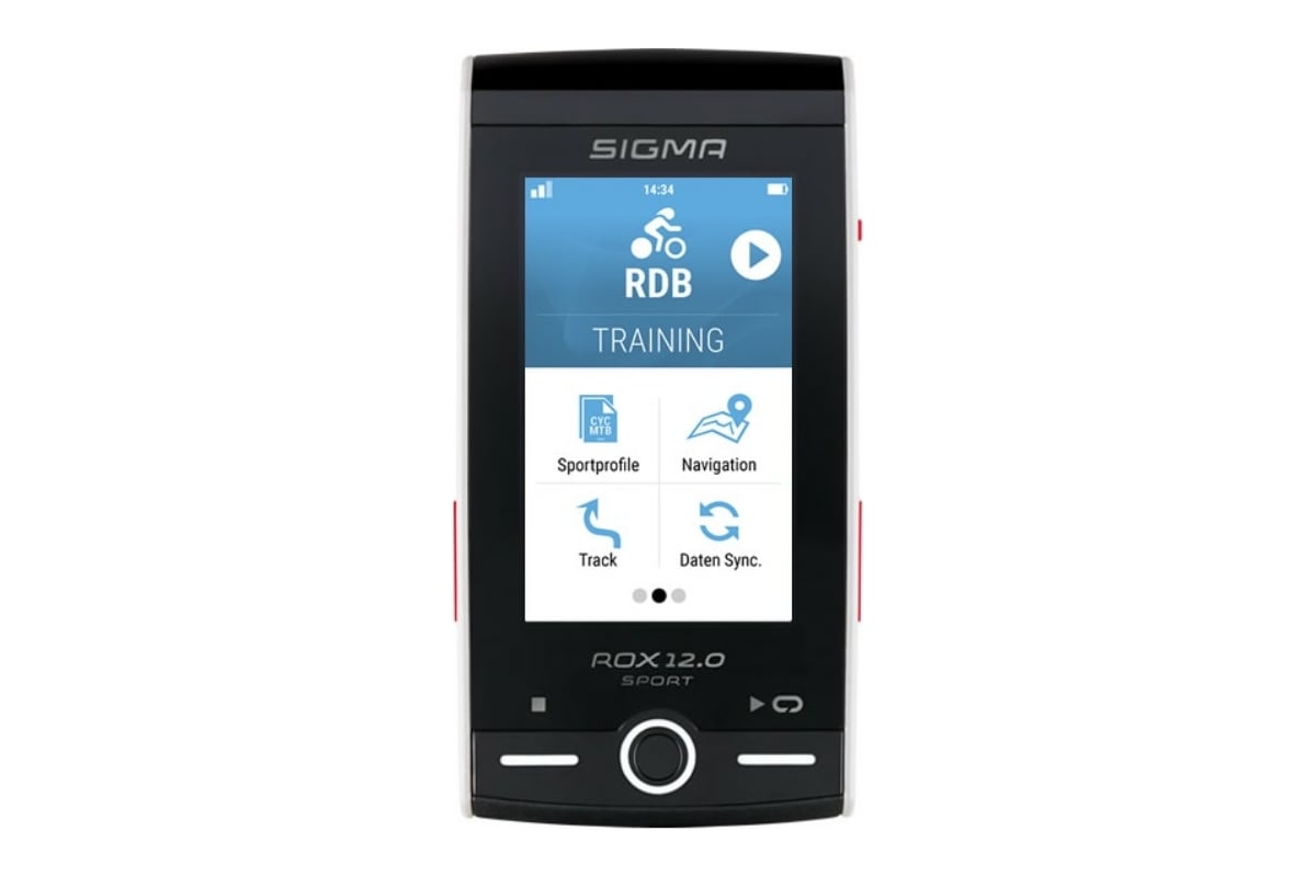 Велокомпьютер SIGMA ROX 12.0 SPORT черно-белый 01023 H000015327