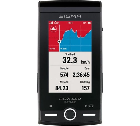 Велокомпьютер SIGMA ROX 12.0 SPORT черно-серый 01022 H000015326