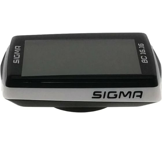Велокомпьютер SIGMA BC 16.16 16 функций, проводной, черно-белый 01616 H000007496