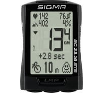 Велокомпьютер SIGMA BC 23.16 STS SET 23 функций, черный 02317 H000007499