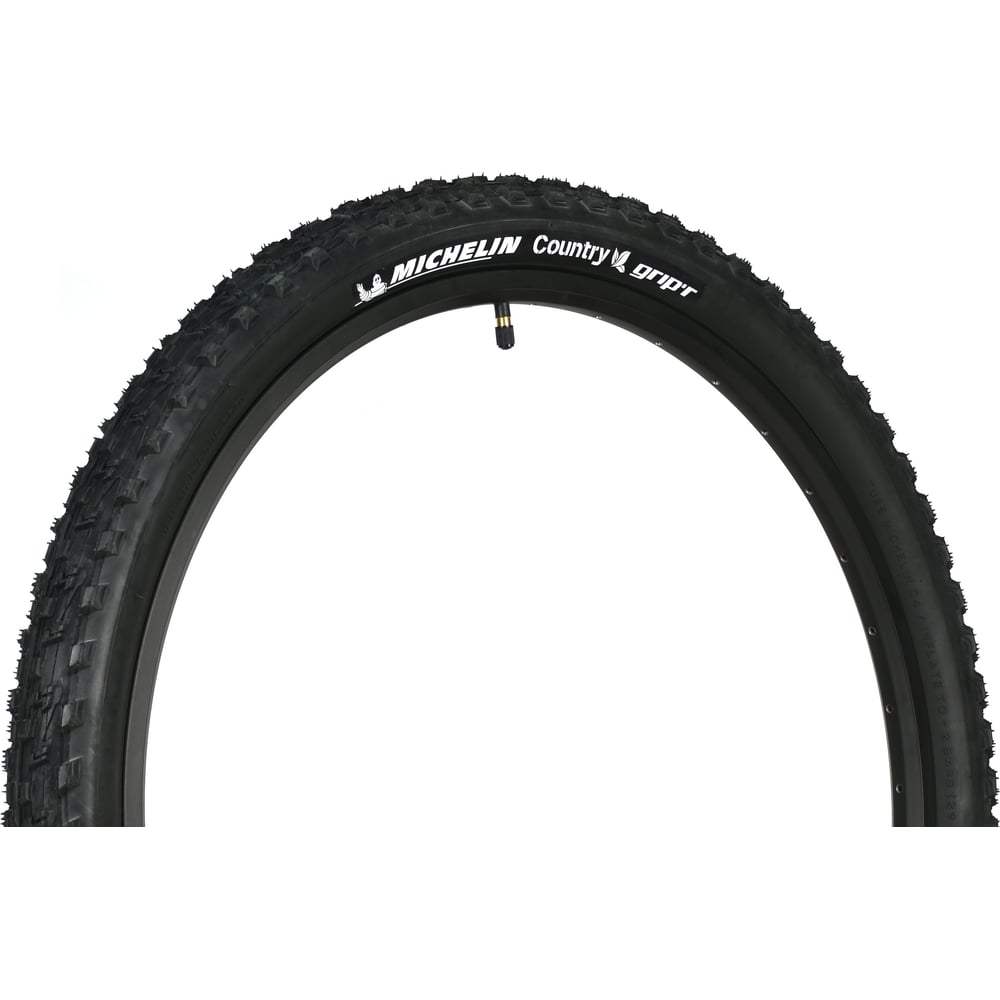 MICHELIN Country Grip’r Fahrradreifen – 26x2.1, Schwarz, Für Gelände & Alltag