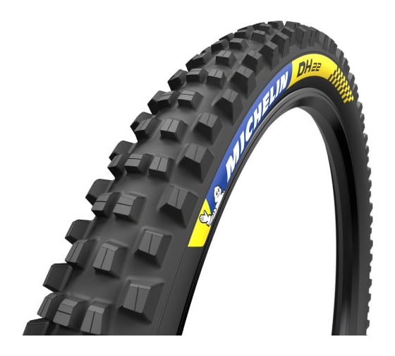 Покрышка MICHELIN DH 22 61-584 27.5x2.4 TLR BLACK, 55TPI чёрный 623988 HQ-0003656 1