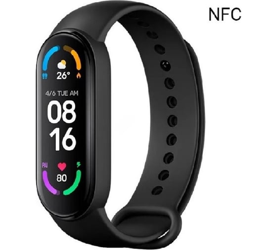 Фитнес-браслет Xiaomi Mi Band 6 NFC BHR4954GL